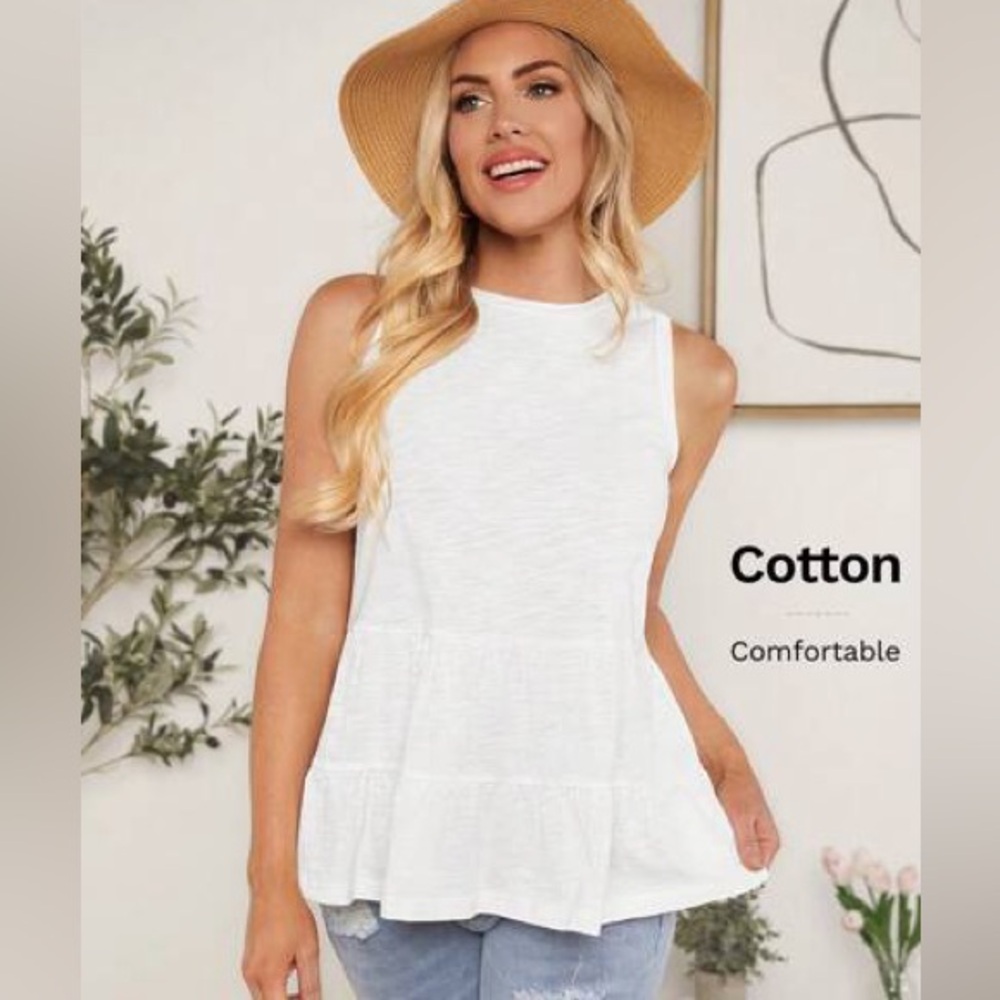 SHEIN white blouse